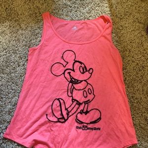 cute pink mickey mouse tank top!